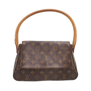 Louis Vuitton Monogram Looping Brown Semi Shoulder Bag
